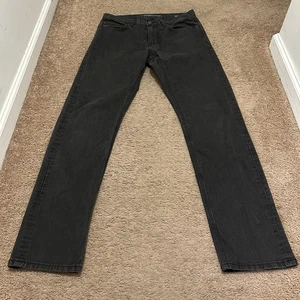 Rodd & Gunn Size 32L Black Wash Straight Fit Jeans 32” Inseam - Picture 1 of 9