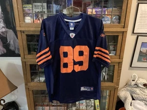 Mike Ditka #89 Chicago Bears Navy/Orange SEWN ALT Reebok OnField Jersey SZ 48 - Picture 1 of 14