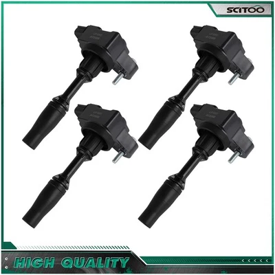 4 Ignition Coils For Chevrolet Malibu 2.0L 2013-2020 Cadillac CT6 2.0L 2016-2018 - Image 1 of 4