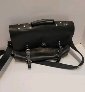 English Retread Crossbody/ Shoulder Rubber Bag / Purse Perfect For Ride - Picture 1 of 7