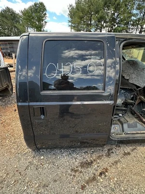 Ford F250 SD 2008-2016 doble cabina puerta trasera derecha panel carcasa negro OEM Foto 1 de 3