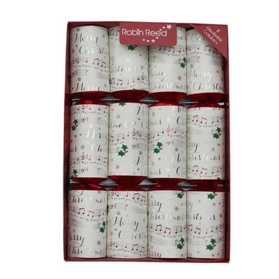 Robin Reed H5 Christmas 8 - 13" - Chime Bars Musical Party Crackers 71708.MUSIC - Image 1 of 4