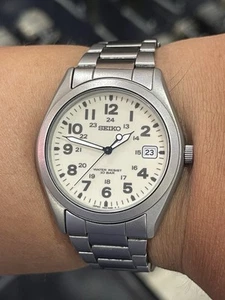 Seiko Military JDM Quartz SBCA001 Luminous Dial - Picture 1 of 7