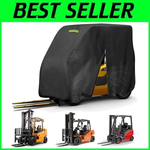 Copertura universale per carrello elevatore 600D tessuto Oxford - protezione antivento e impermeabile - Foto 1 di 9