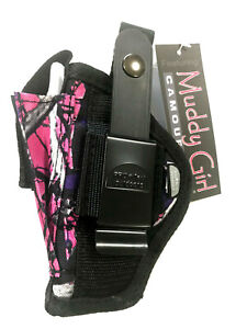 Walther PK380 Muddy Girl GUN HOLSTER Pink Purple Camo Use Left or Right Handed