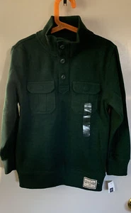 Neu GAP Kids 1/2 Knopf Pullover Pulli für Jungen Gr. S (6/7) - Bild 1 von 3