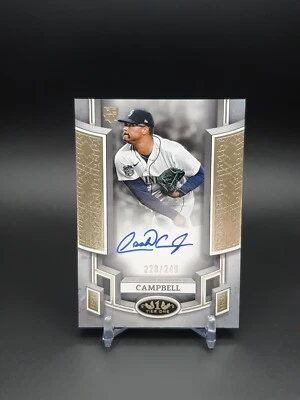 2024 Topps Tier One Break Out Auto /249 Isaiah Campbell #BOA-IC Rookie Auto RC - Image 1 of 2