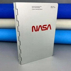 NASA Notebook, Metal Cover, Notepad,NASA Notepad, Nasa Space Logo - Picture 1 of 5