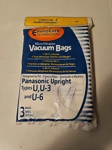 NEU Typ U U3 U6 Envirocare Technologies Mikrofiltration Vakuumbeutel - Bild 1 von 9