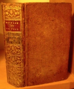 OFFICE DE LA NUIT ET DE LAUDES : Automne, tome 1 / Les Libraires Associés, 1760 - Imagen 1 de 7