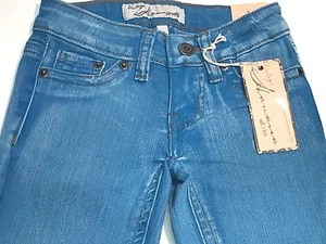 Vintage Havana Girls Kid NEW SKINNY JEANS ROYAL BLUE PANTS 22x25.5 Sz 10 RTL $53 - Picture 1 of 1