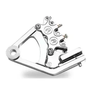 Performance Machine Rear Caliper Bracket Polished - 11.5" For L87-99 Softail NU - Picture 1 of 2
