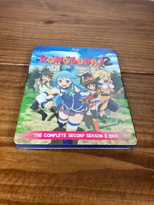 Konosuba Season 2 + OVA Anime Blu-ray - NEW SEALED - Image 1 of 4