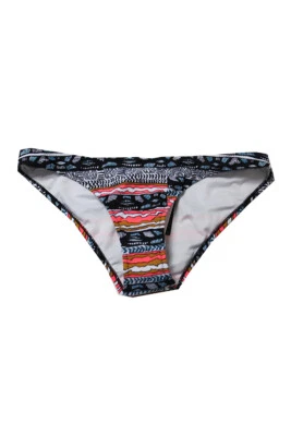 Volcom Schwarz Multi Aufdruck Voll Bikini Unten S - Bild 1 von 3