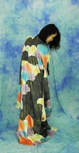 【64】 Schöner japanischer Kimono aus Seide FURISODE 63,3 Zoll 161 cm Langarm - Bild 1 von 12
