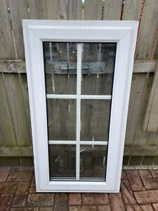 Small White UPVC Double Glazed Window With Cill
