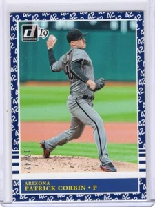 Panini 2019 Donruss Patrick Corbin 42 Tribute 17/42 Arizona Diamondbacks - Imagen 1 de 2