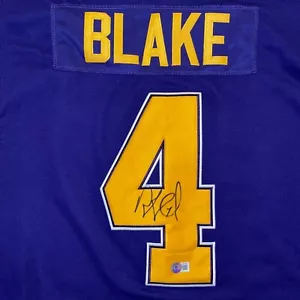 ROB BLAKE LA KINGS SIGNED / AUTOGRAPHED JERSEY BECKETT COA NICE!! - Picture 1 of 3