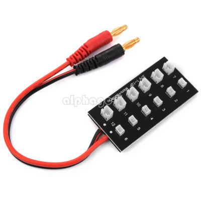 3.7V 1-12P Micro Charging Board for RC Helicopter Lipo Batteries Charging Module - Imagen 1 de 4