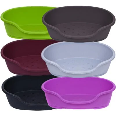 KARLIE Hundekorb Hundebett Bett Korb 92 cm robust, hygienisch, wetterfest viele Farben