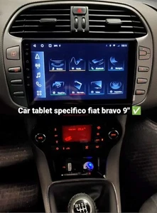 AUTORADIO 9" Android 12 4gb RAM Fiat Bravo Navigatore Usb Wifi Comandi Volante - Foto 1 di 4