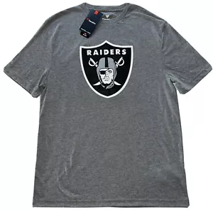 New Men's Big & Tall 3XL Fanatics NFL Las Vegas Raiders Josh Jacobs #28 Gray Tee - Picture 1 of 4