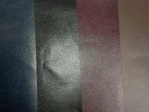 Bonded Leather, book binding, (4xpiece 12"x 24") burgundy,black,mahogany or blue - Picture 1 of 3