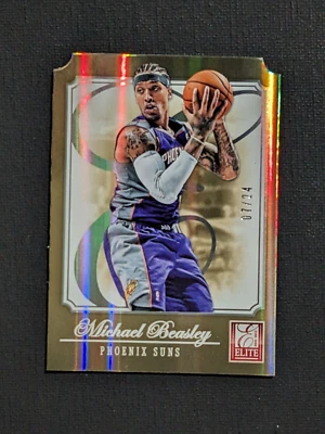 2012-13 Elite Status Gold Die-Cut #151 Michael Beasley /24 🏀 - Image 1 of 3