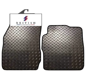 Fits Ford Transit Courier 2014-On Fully Tailored HD 3mm Rubber Van Floor Mats - Picture 1 of 8