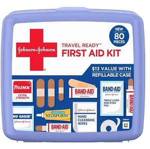 JOHNSON & JOHNSON - Kit di pronto soccorso portatile pronto da viaggio - Foto 1 di 4