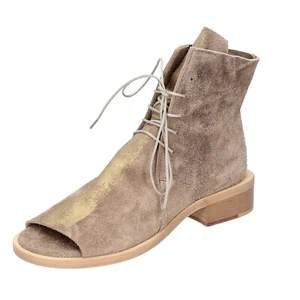 Chaussures femmes MOMA 37 EU bottines marron daim or EX443-37 - Photo 1 sur 5