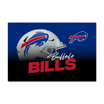 Northwest NFL Buffalo Bills Headspace Washable Area Floor Rug, 20" x 32" - Image 1 of 2