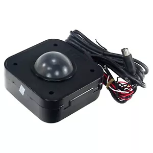 2 1/4" / 5.7cm PS/2 Arcade Trackball (Red/Green Translucent LED) Not Happ - MAME - Picture 1 of 11