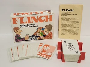 Vintage 1976 Parker Brothers FLINCH Kartenspiel - KOMPLETT 150 Deck - Bild 1 von 5