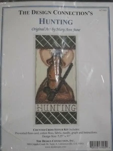 Hunting Moose Counted Cross Stitch Kit Design Connections K7-905 F3 * - Picture 1 of 4