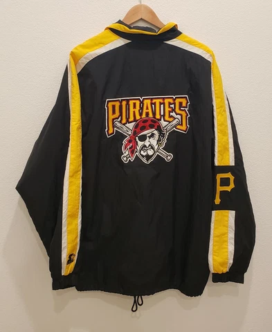 VTG Pittsburgh Pirates Starter Jacket Mens Size XL MLB Genuine Merchandise Logo Cover