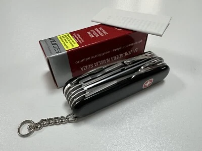 WENGER MOTORIST black japan NEW unused 1390302 couteau suisse knife Victorinox - Photo 1/4