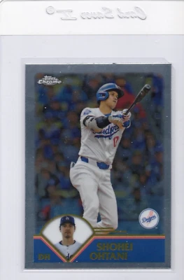 Topps Chrome Lids Exclusive 2024 LA Dodgers Shohei Ohtani Variation SSP #40 - Image 1 of 2