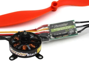 Antriebsset RC-factory S 2s Shock Flyer Shocky Brushless Motor Regler RC LiPo  - Picture 1 of 1