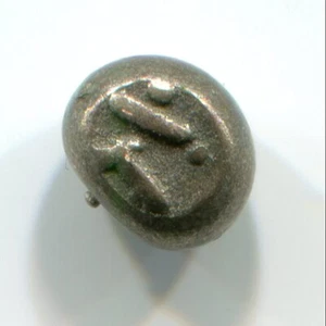 Silver Genbun Mameita-gin Japan 009 Old coin SAMURAI EDO (1736-1818) - Picture 1 of 3