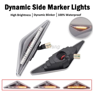 Luz de señalización lateral LED secuencial para Ford Focus MK I 1998-2004 Mondeo MK3 00-07 - Imagen 1 de 8