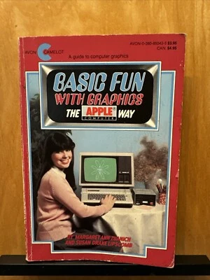 Basic Fun With Graphics The Apple Computer Way Vintage Programs 1983 Avon - Image 1 of 4