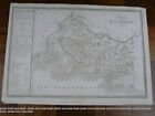D&#233;partement Bouches du Rhone 1834 Rare grande carte d&#233;corative 48 x 34 cm gravur