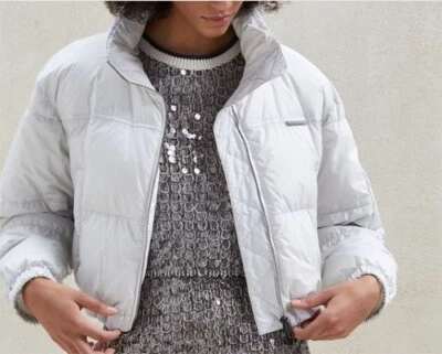 NOVO! Jaqueta acolchoada BRUNELLO CUCINELLI £ 2.290, resistente à água / IT 40 Reino Unido 8 - Imagem 1 de 4