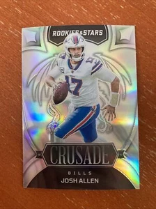 Josh Allen SILVER Prizm Crusade 2022 Panini Rookies & Stars #CR-2 BILLS NFL - Bild 1 von 3