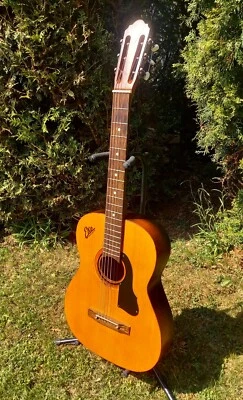 153.  Vintage Gitarre, EKO  60er Jahre Western Stil, Folk, Blues, Fingerpicking, - Bild 1 von 4