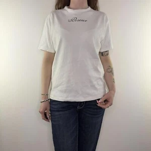 Y2K vintage FCUK poseur slogan t shirt - Picture 1 of 6