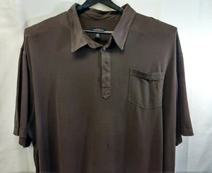 Canyon Ridge Men's 6XL Brown Short Sleeve Shirt       B25 - Picture 1 of 7