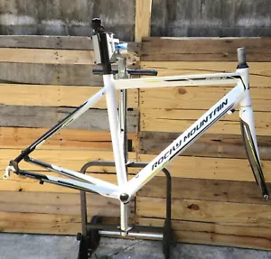 ROCKY MOUNTAIN OXYGEN 30 FRAMESET 47cm White Headset Road Bike 2011 - Picture 1 of 8