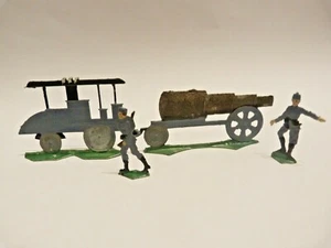 Flat D Pewter - Zinnfiguren - Flat Tin: Artillery German Heinrichsen 1914 - Picture 1 of 3